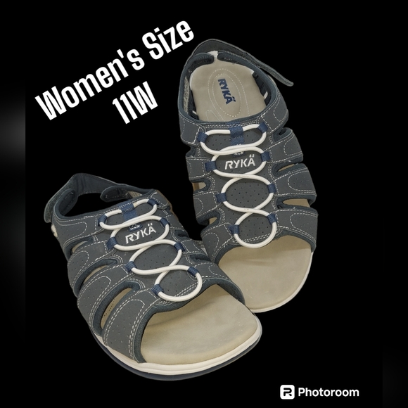 Ryka Open Toe  Sandals Women's Size 11W - Picture 1 of 8